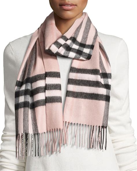 burberry giant check cashmere scarf sale